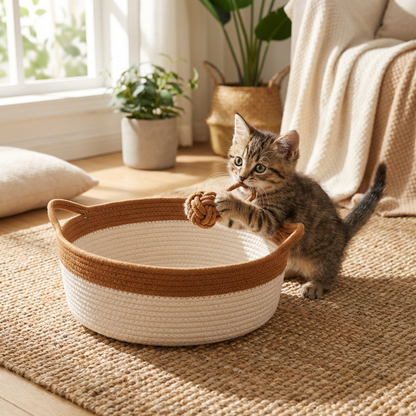 Instinct Basket - The natural territory for your indoor cat.